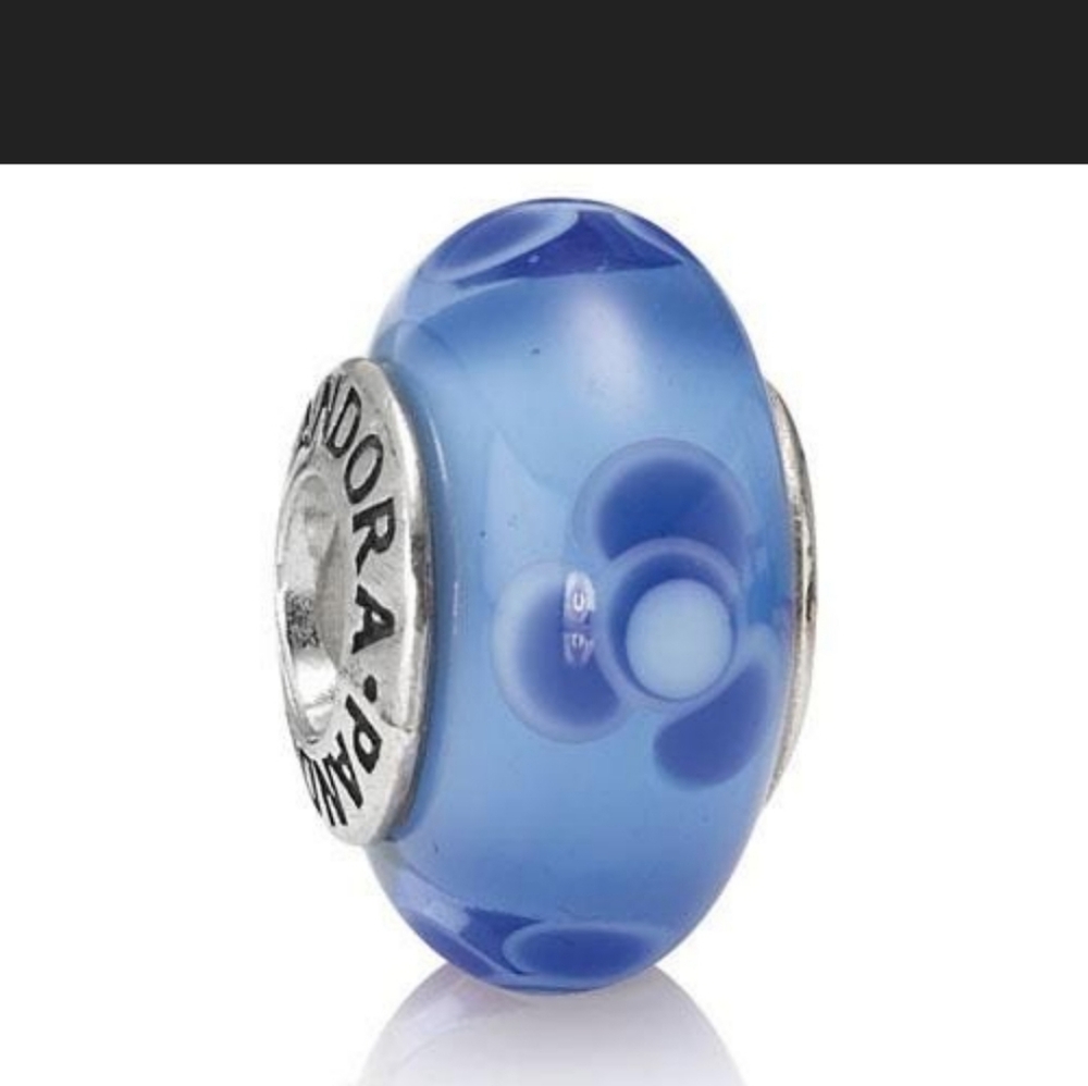 Retired Pandora charm Murano Glass bead. New 3 available